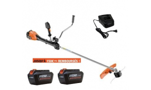 Debroussailleuse ECHO DSRM 3500 U Pack 2 Batteries LBP 56-V250 et Chargeur LCJQ 560C