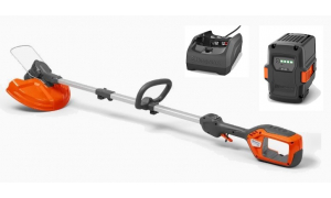 Coupe bordure HUSQVARNA 215 IL Pack avec une batterie 40-B140 et un chargeur 40-C80