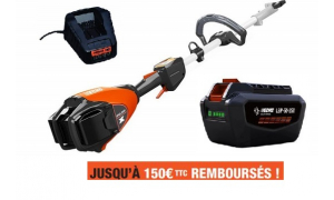 Debroussailleuse multifonction ECHO DPAS 2600 Pack 2 Batteries LPB 50-250 et Chargeur LCJQ-560.