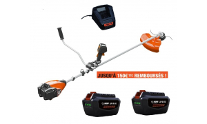 Debroussailleuse ECHO DSRM 2600 U Pack 2 Batteries LBP 50-250 et Chargeur LCJQ 560C