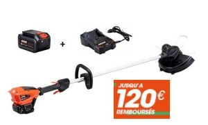 Debroussailleuse ECHO DSRM 310 Pack Batterie LBP36-80 et Chargeur LC-3604