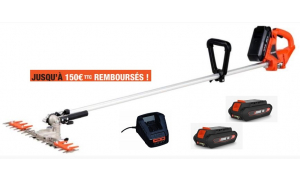 Désherbeur ECHO DTT 2100 avec 2 x LB56-125V et 1 x LCJQ 560