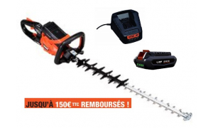 Taille Haies ECHO DHC 2800R Pack 2 Batteries LBP 56-V125 et Chargeur LCJQ-560