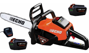Tronçonneuse ECHO DCS 3500 Pack 2 Batteries LPB 50-250 et Chargeur LCJQ-560.