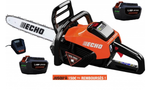 Tronçonneuse ECHO DCS 3500 Pack 2 Batteries LPB 50-250 et Chargeur LCJQ-560.