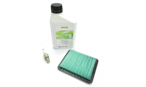 Kit Entretien Tondeuse HONDA (Huile + Bougie + Filtre à Air)