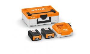 STIHL POWER BOX 1  - 2 Batteries AP 200 S + Chargeur AL 301 + Mallette S