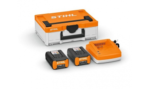 STIHL POWER BOX 2  - 2 Batteries AP 300 S + Chargeur AL 501 + Mallette S