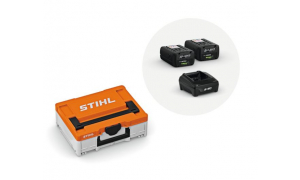STIHL POWER BOX 4  - 2 Batteries AP 200 P + Chargeur AL 301 + Mallette S
