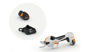 Secateur STIHL ASA 20 avec batterie AS 2 et un chargeur AL 1