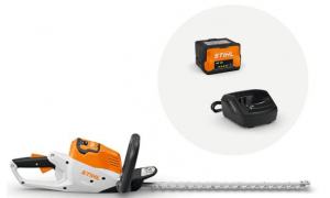 Taille Haies STIHL HSA 50 avec AK 10 + AL 101