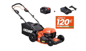 Tondeuse ECHO DLM 310-46SP Pack Batterie LBP36-150 et Chargeur LC-3604
