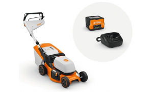 Tondeuse STIHL RMA 248 T avec AK 30 S + AL 101