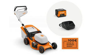 Tondeuse STIHL RMA 253 T Batterie  AK 30S + Chargeur AL 101