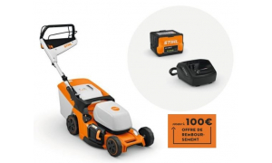 Tondeuse STIHL RMA 448 V Batterie  AK 30 + Chargeur AL 101