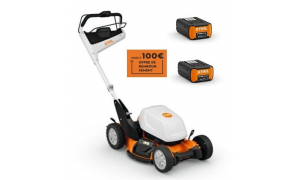 Tondeuse STIHL RMA 7 RV Pack 2 batteries AP 500S