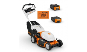 Tondeuse STIHL RMA 756 V Pack 2 batteries AP 500S