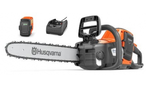 Tronçonneuse HUSQVARNA 240i + Batterie BLI 40-140 + Chargeur 40-C80