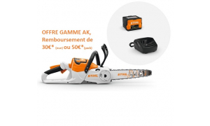 Tronçonneuse STIHL MSA 70 C-B Pack avec AK 30 + AL 101