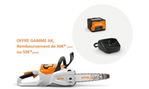 Tronçonneuse STIHL MSA 80 C Pack avec AK 30S + AL 101
