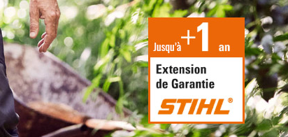 Opération Extension de garantie STIHL + 1 ans