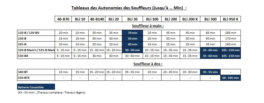 Souffleur à batterie Husqvarna 530iBX en pack